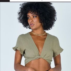 Honey honey tie up top princess Polly